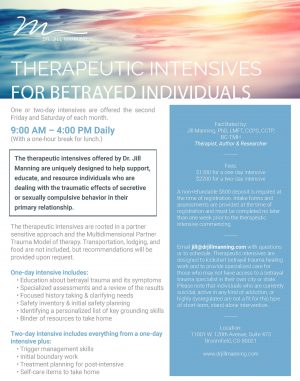 Flyer for Therapeutic Intensives_final